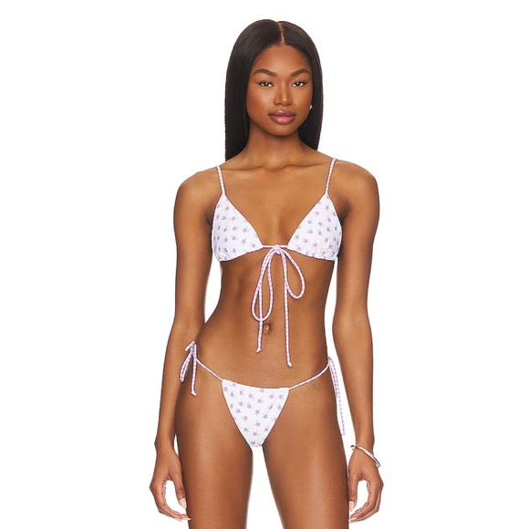 FOR LOVE AND LEMONS 🍋 BAY BIKINI BOTTOM NWT SIZE LARGE - Picture 7 of 11